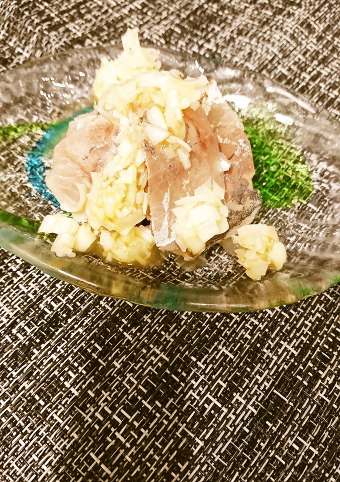 鯵刺ネギごま油-レシピのメイン写真
