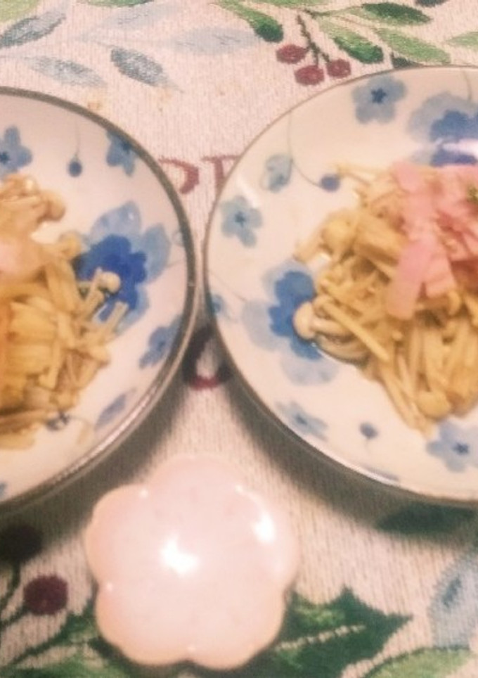 簡単に！エノキのポン酢和え-レシピのメイン写真