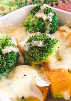 カボチャとチーズのオーブン焼き(カボチ)-レシピのメイン写真