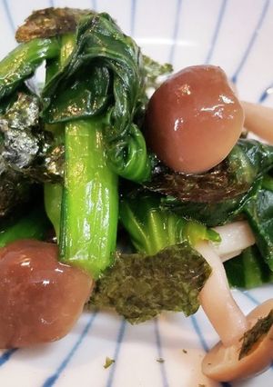 しめじと小松菜の茹で浸し　★簡単副菜★-レシピのメイン写真