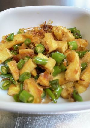 青唐辛子と油揚げ　辛〜い箸休め-レシピのメイン写真