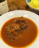 牛ホホ（スネ）肉赤ワイン煮　イタリアン編