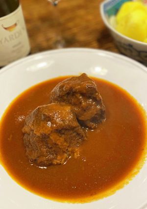 牛ホホ（スネ）肉赤ワイン煮　イタリアン編-レシピのメイン写真