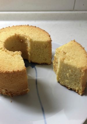 ノンオイル　シフォンケーキ-レシピのメイン写真