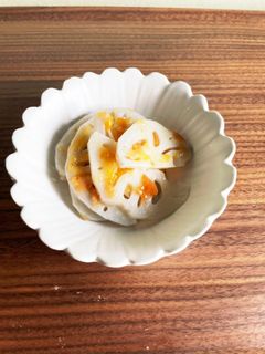 レンコン梅和え 箸休めに-レシピのメイン写真