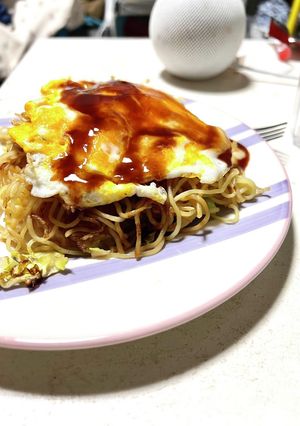 簡単！全粒粉で広島風お好み焼き♪-レシピのメイン写真