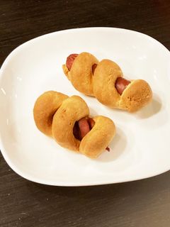 クルクルアメリカンドッグ風-レシピのメイン写真