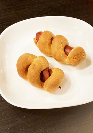 クルクルアメリカンドッグ風-レシピのメイン写真