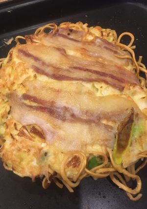 伊那ローメンに出会いを求めたらお好み焼き-レシピのメイン写真