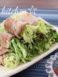 レンジで簡単に♪キャベツの豚肉巻き-レシピのメイン写真