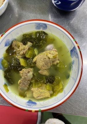 排骨湯（スベアリブと高菜の漬物スープ）-レシピのメイン写真