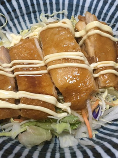 レンジde照り焼きチキン丼-レシピのメイン写真