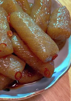 こんにゃくピリ辛炒め♬-レシピのメイン写真