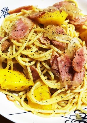 オリーブオイルとパイナップルのパスタ-レシピのメイン写真