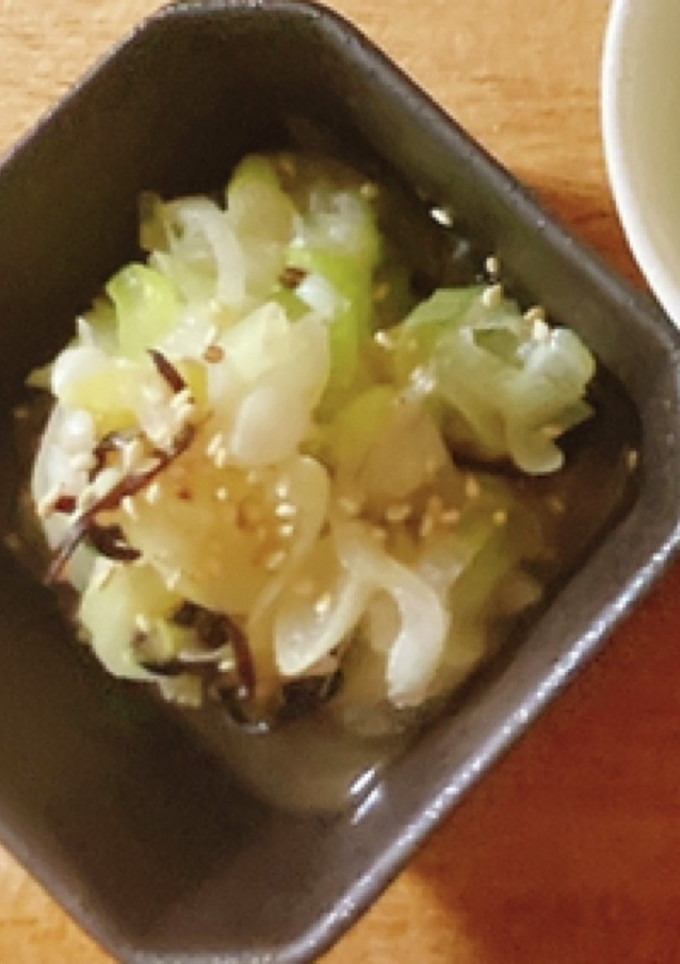 葱の塩昆布和え-レシピのメイン写真