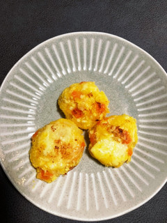 離乳食後期 鯛の身入りお焼き-レシピのメイン写真
