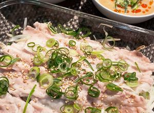 豚バラともやし豆苗の重ねレンジ蒸ししゃぶ-レシピのメイン写真