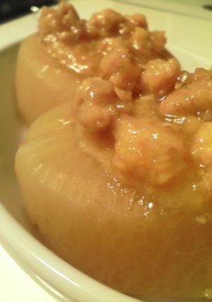 大根★肉味噌だれ-レシピのメイン写真