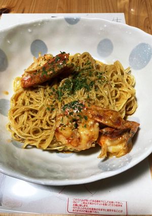 エビのクリームパスタ-レシピのメイン写真