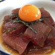 簡単♪まぐろユッケ♪麺つゆで♪