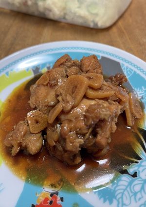 手羽元を酢で煮たやつ-レシピのメイン写真