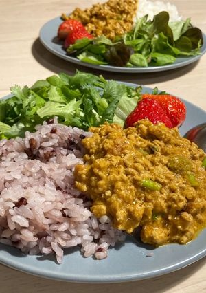 簡単スパイスキーマカレー-レシピのメイン写真