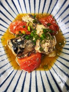 鯖缶とトマトの中華炒め☆-レシピのメイン写真