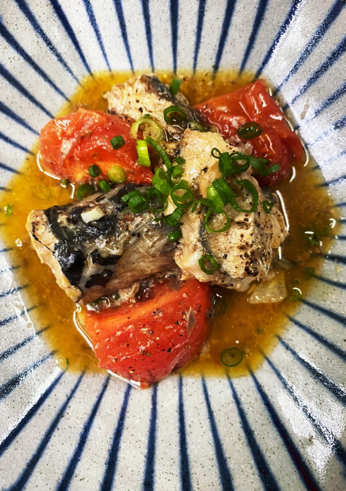 鯖缶とトマトの中華炒め☆-レシピのメイン写真