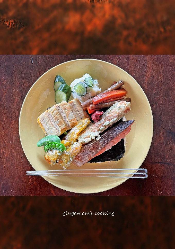 のり弁☆ワンプレート盛り～うちカフェ風-レシピのメイン写真