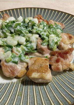 ホワイトセロリソース チキンソテー-レシピのメイン写真