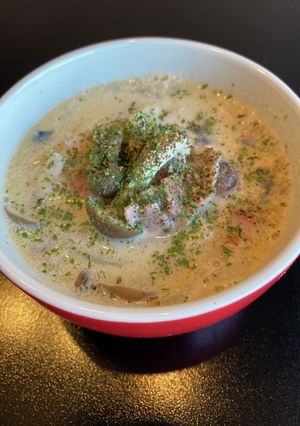 栄養満点☆鯖缶の豆乳スープ-レシピのメイン写真