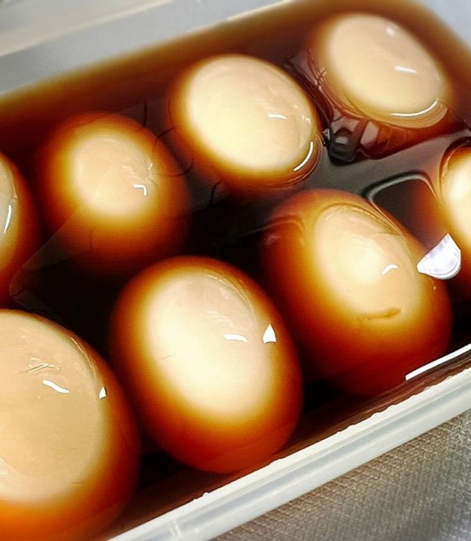 麺つゆで簡単！煮卵ちゃん（漬け卵） by キラ子＊ 【クックパッド