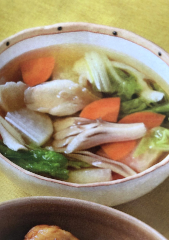 きのこと野菜の和風スープ 自分用-レシピのメイン写真