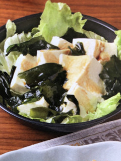 くずし豆腐のわかめサラダ 自分用-レシピのメイン写真