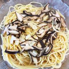 รูปของ 椎茸のパスタ