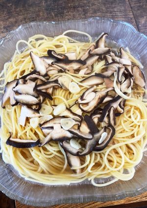 椎茸のパスタ-レシピのメイン写真