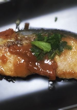 *はまち(ブリ.いなだ)梅醤油焼き*-レシピのメイン写真