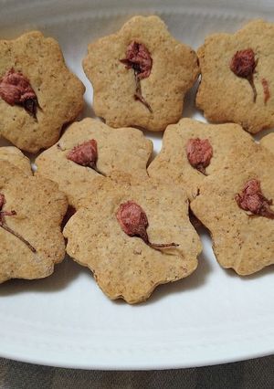 サクサク美味しい桜クッキー-レシピのメイン写真