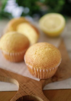 HMで簡単☆ぷっくり可愛いレモンケーキ-レシピのメイン写真