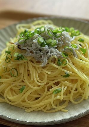 フライパン必要なし♪簡単☆しらすパスタ-レシピのメイン写真