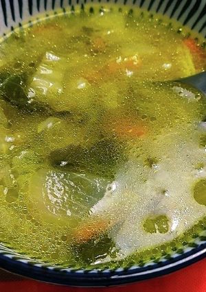 簡単！野菜とオリーブオイルのスープ-レシピのメイン写真