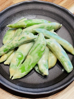 スナップえんどうの醤油マヨ和え-レシピのメイン写真
