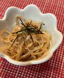 自家製おかかふりかけの大根さらだ