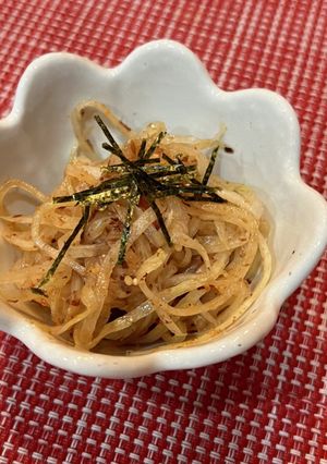 自家製おかかふりかけの大根さらだ-レシピのメイン写真