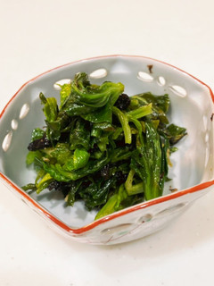 セロリの葉でおつまみ-レシピのメイン写真