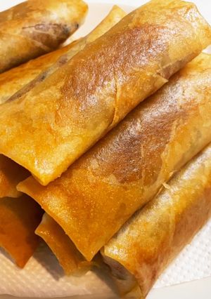 ホットクックで春巻きの具-レシピのメイン写真