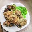 塩&あおさの唐揚げ (わさび風味)