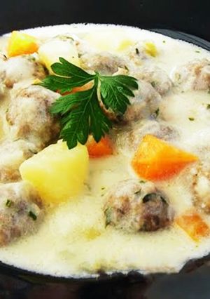トルコ料理・ミートボールスープ-レシピのメイン写真