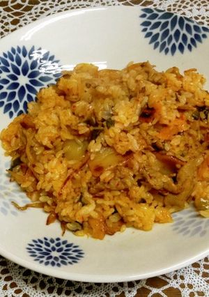 キムチチャーハン-レシピのメイン写真