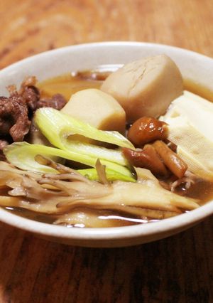 醤油ベース！山形芋煮-レシピのメイン写真